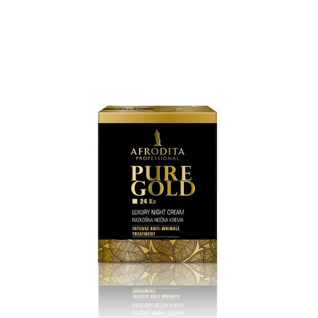Afrodita PURE GOLD 24 Ka LUXURY Éjszakai krém